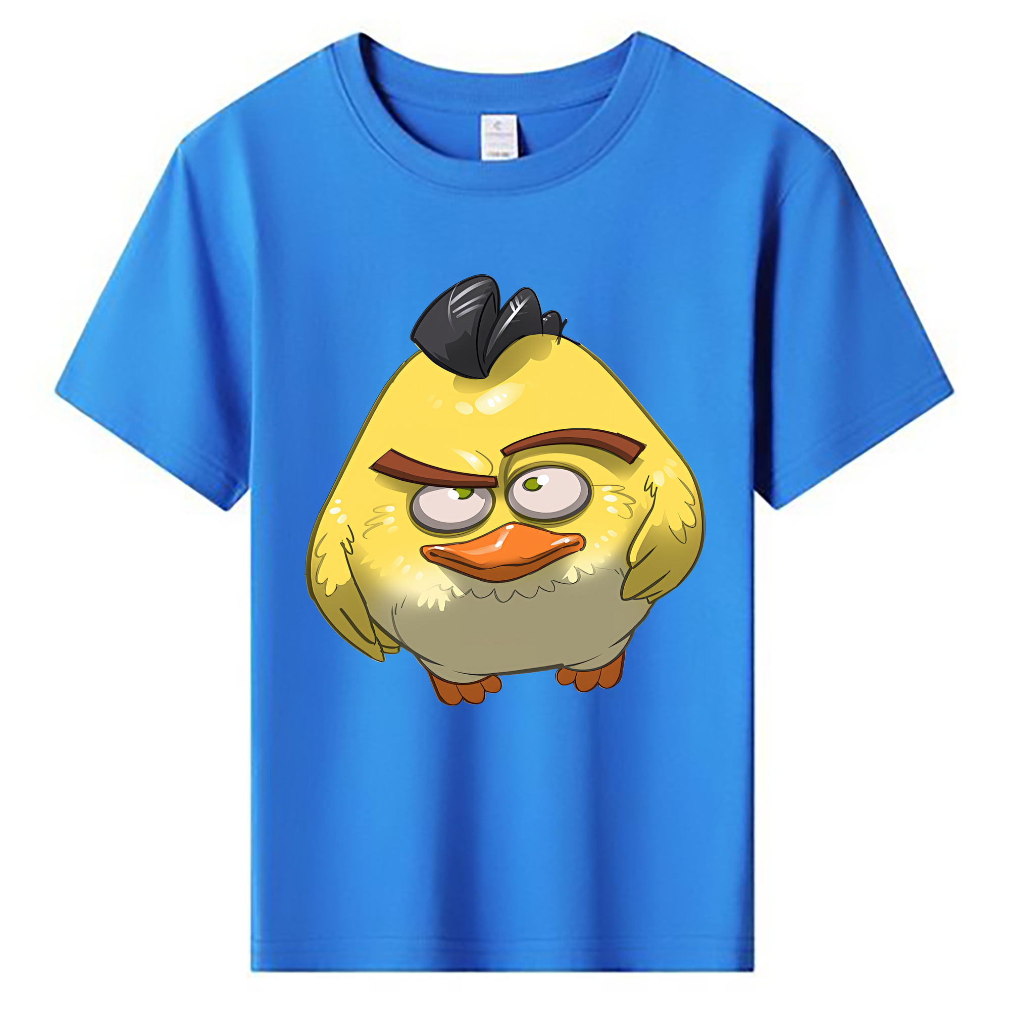 （画像用） Angry Birds アングリーバード 綿100％キッズTシャツ（フロントプリント）